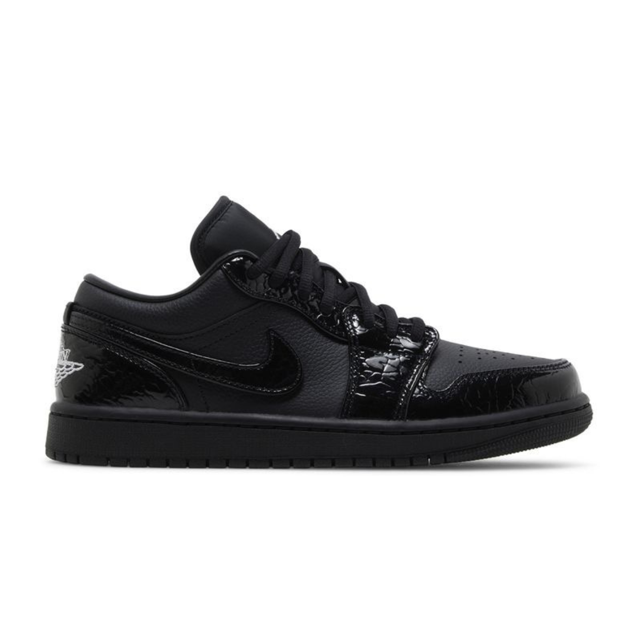 Nike Air Jordan 1 Low SE 'Black Croc'